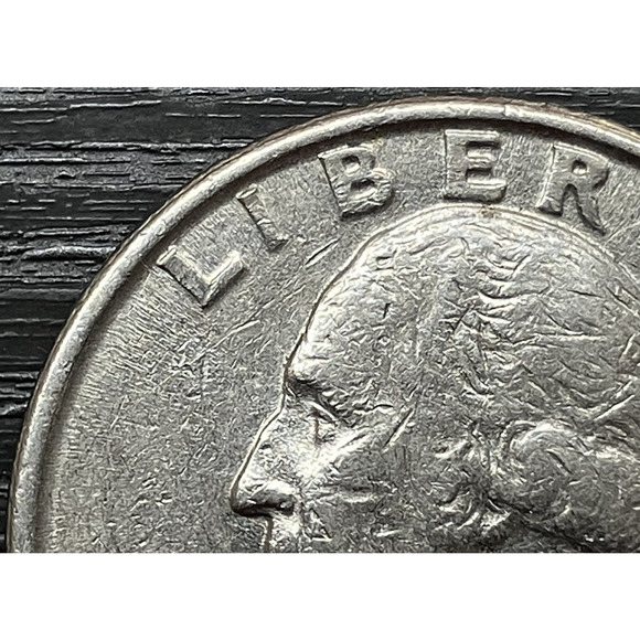 1992-P Washington Quarter Wounded Eagle Strike on Reverse Creamy Tone - Picture 4 of 16